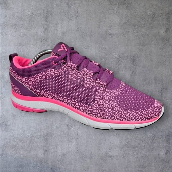 Vionic Flex Sierra Lace Up Mesh Purple &‎ Pink Sneakers Size 11 Women's - Picture 1 of 12
